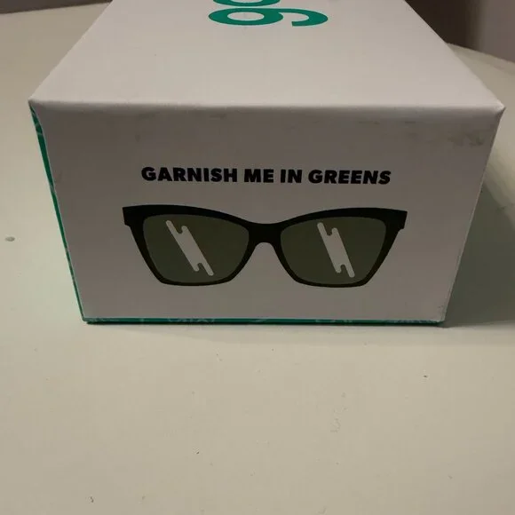 NEW *goodr* POP-G Sunglasses | Garnish Me in Greens | Dark Green | New in Box - Picture 5 of 9